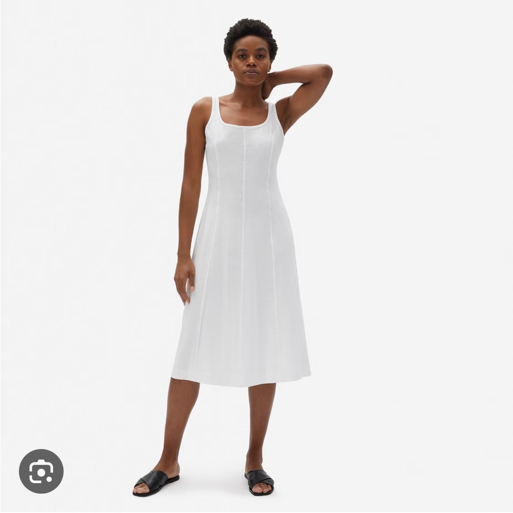 Everlane The Luxe Cotton Seamed Tank Dress Sz SmallNWOT